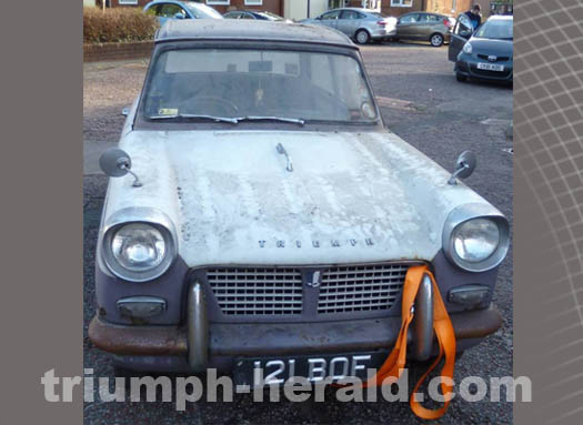 triumph herald 121BOF