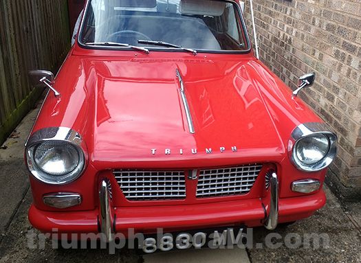 triumph herald convertible