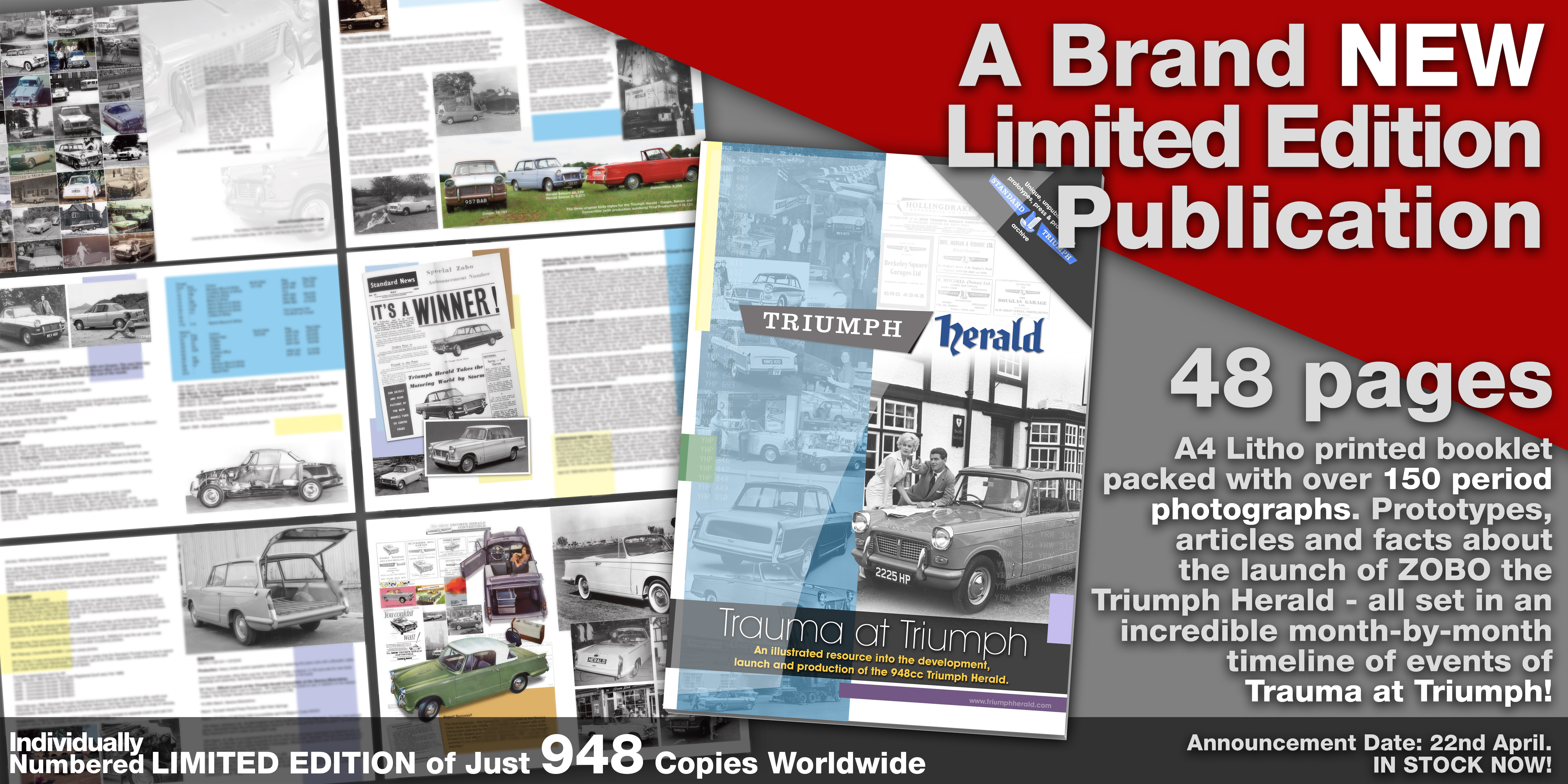 Standard Triumph Herald Limited Edition Book