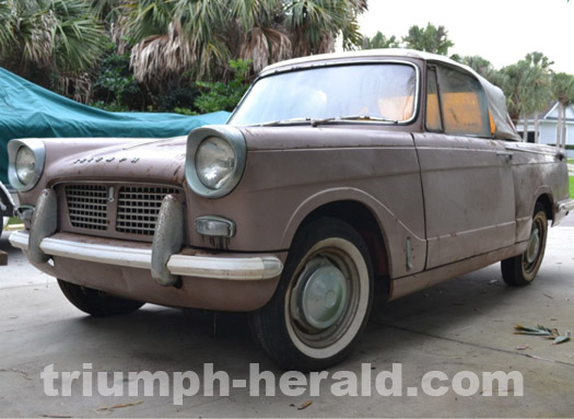 triumph herald convertible