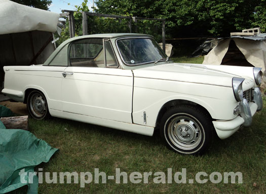 triumph herald coupe y16539l