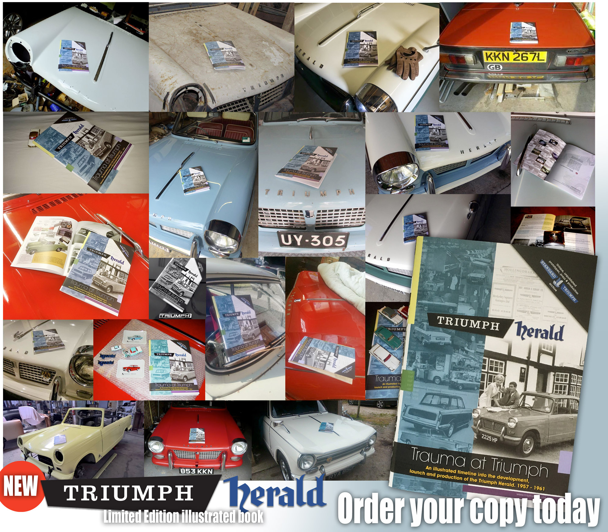 Standard Triumph Herald Limited Edition Book 