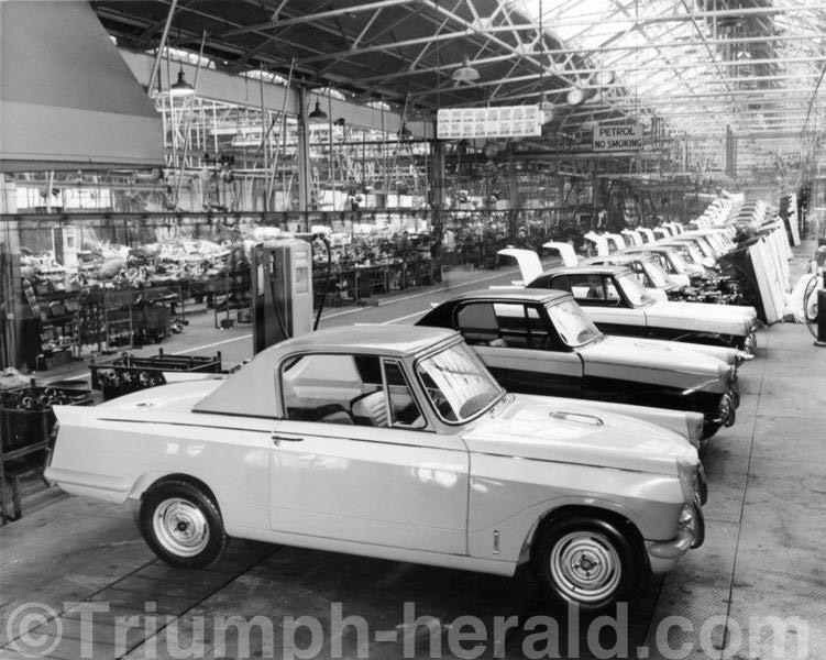 triumph herald factory