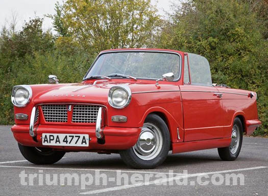 triumph herald convertible